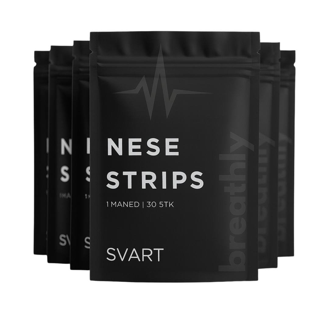 Svart Nesestrips - 6 Måneder